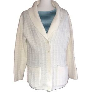 Handmade Vintage Cable-knit Cardigan